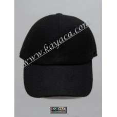 Siyah Kışlık Beyzbol Şapkası